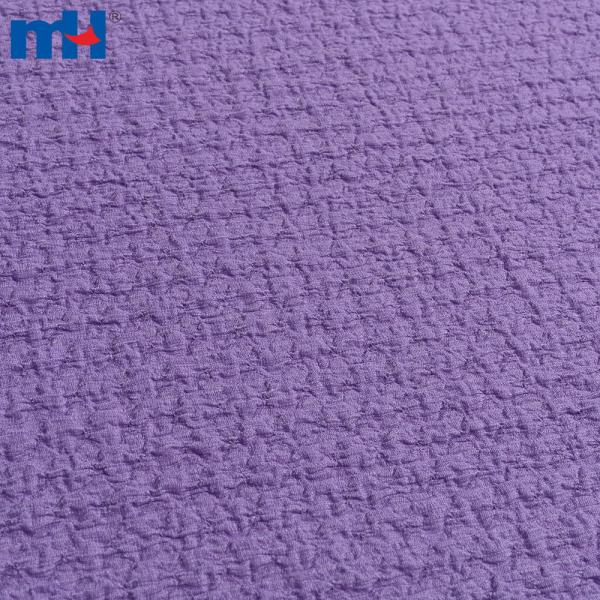 Bedruckter Tweed-Kreppstoff, 97 % Polyester, 3 % Elasthan