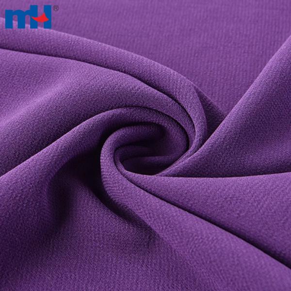 95&5 polyester ve spandeks streç şifon kumaş
