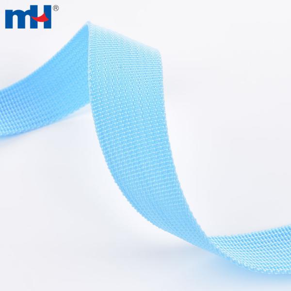 25mm thick, 13.5g/m polypropylene mesh tape with soft Bedford rope pattern