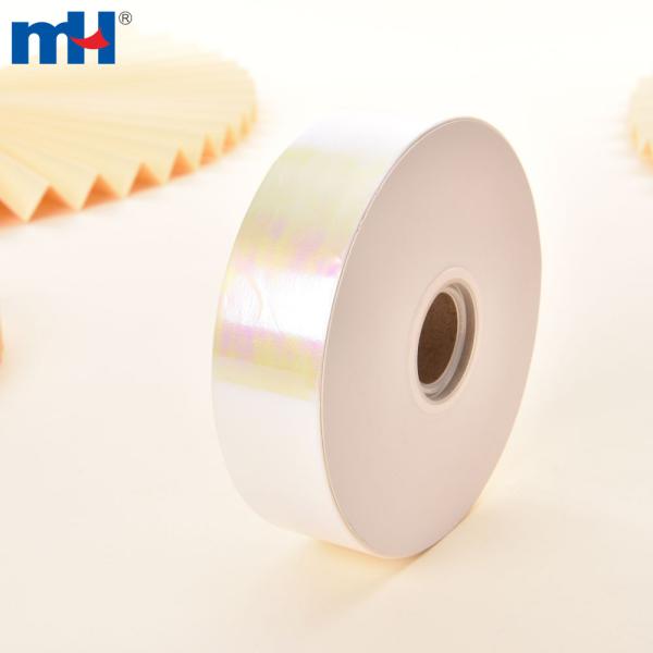 Cinta de PP multicolor para decorar cajas de regalo de festivales.