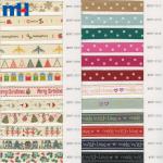 Nastri in tessuto di cotone con stampa personalizzata