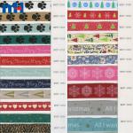 Nastri in tessuto di cotone con stampa personalizzata