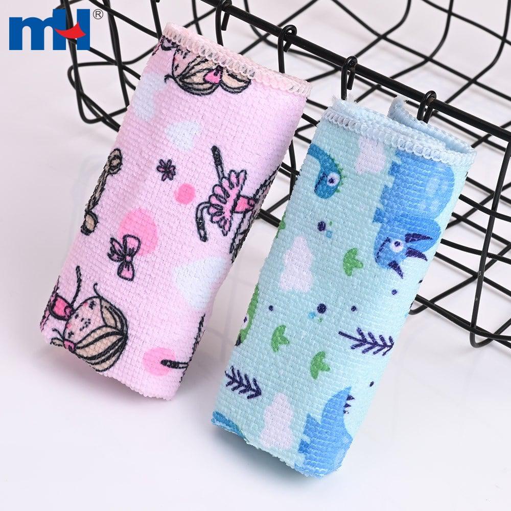 Bedrucktes Mikrofaserhandtuch im Großhandel, Größe 25x25 cm | 170 g/m² kettengewirktes Polyester