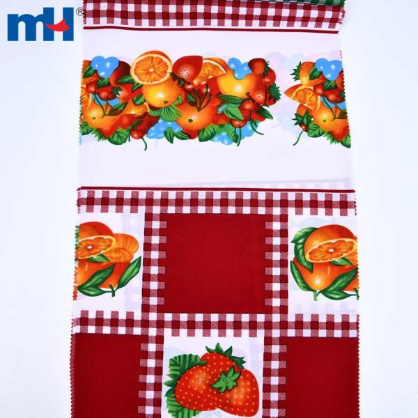 Mini-matter Stoff mit Fruchtdruck