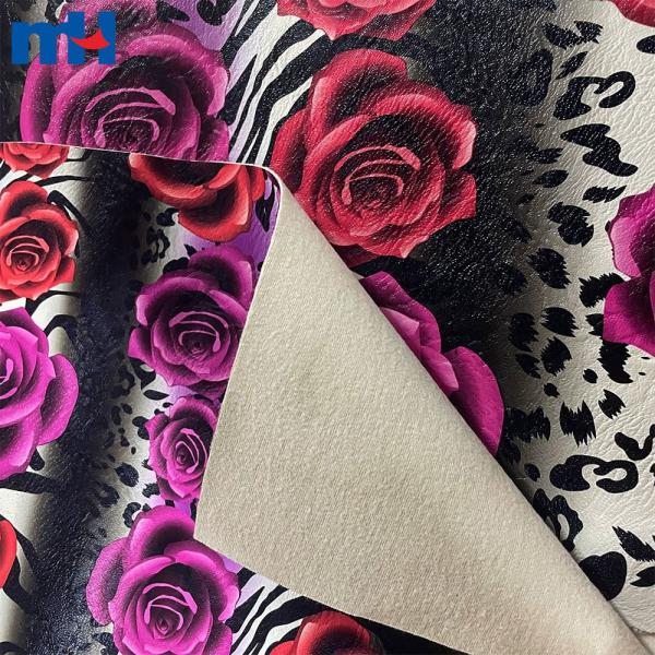 Luggage leather made of PVC material with high thickness and customized texture