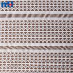 Striped chemical lace fabric