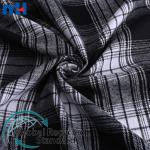 Tessuto in flanella di cotone 21S * 21S 160 gsm per camicia a quadri