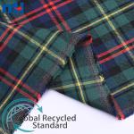 Tecido de flanela reciclado 21S*21S 160gsm