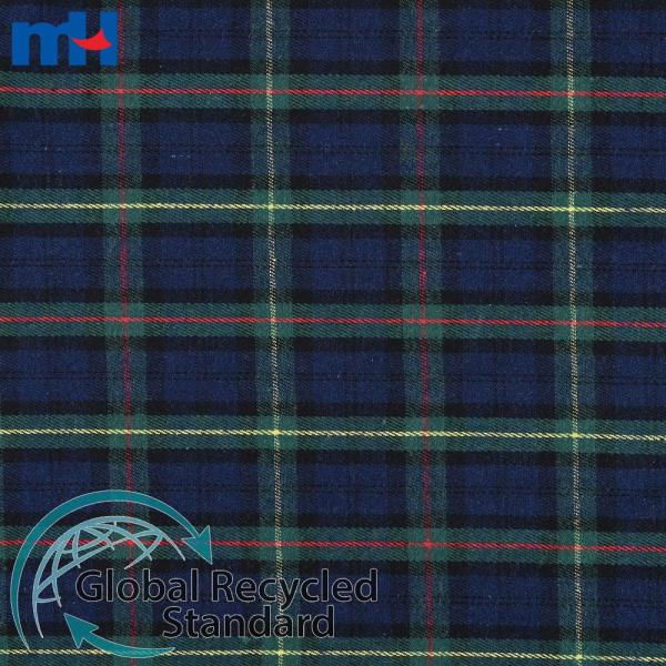 Tecido de flanela reciclado 21S*21S 160gsm