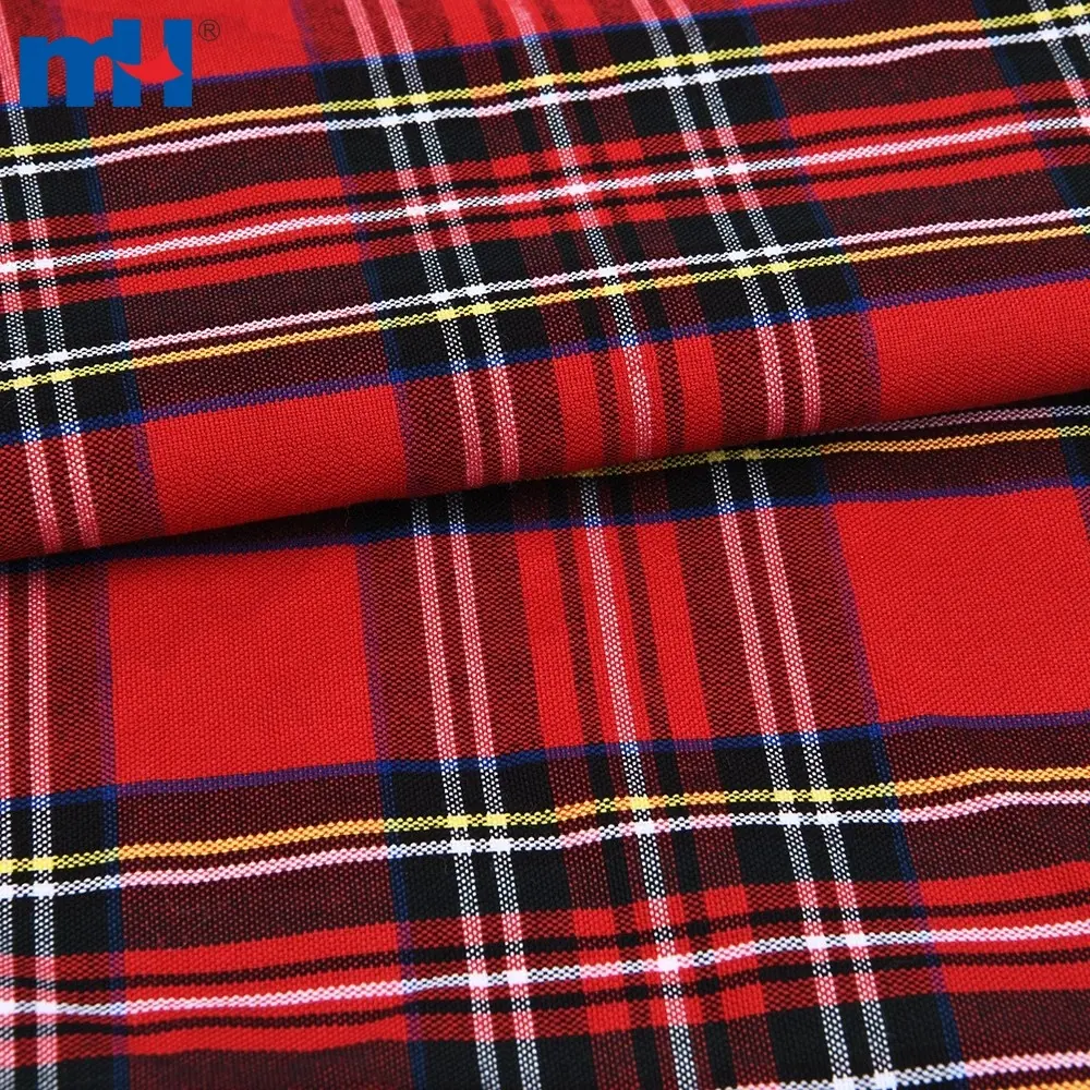 Plaid check fabric