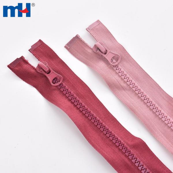 Turli rangdagi plastik/qatron fermuar