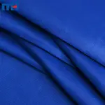 Tessuto di raso lucido blu royal all'ingrosso