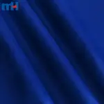 Tessuto di raso lucido blu royal all'ingrosso