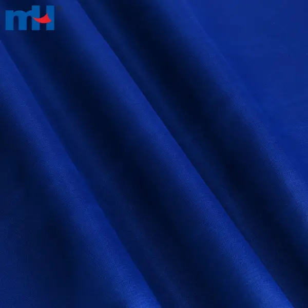 Tessuto di raso lucido blu royal all'ingrosso