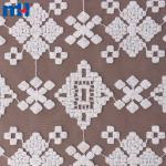 Gesticktes Netzgewebe aus recyceltem Polyester