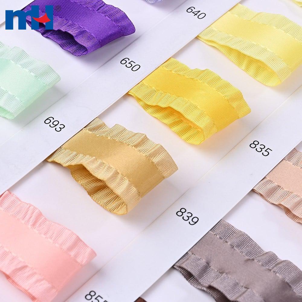 Nastro con volant: stili e colori personalizzati