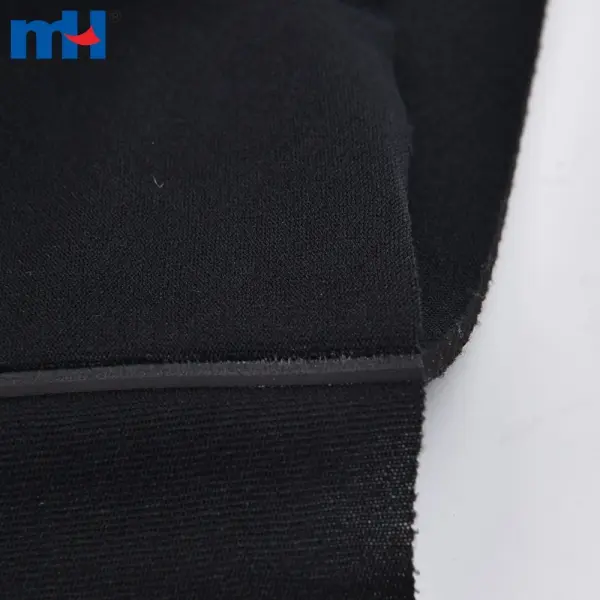 Siyah W140cm SBR çift taraflı neopren kumaş