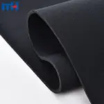 Siyah W140cm SBR çift taraflı neopren kumaş