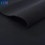 Siyah W140cm SBR çift taraflı neopren kumaş