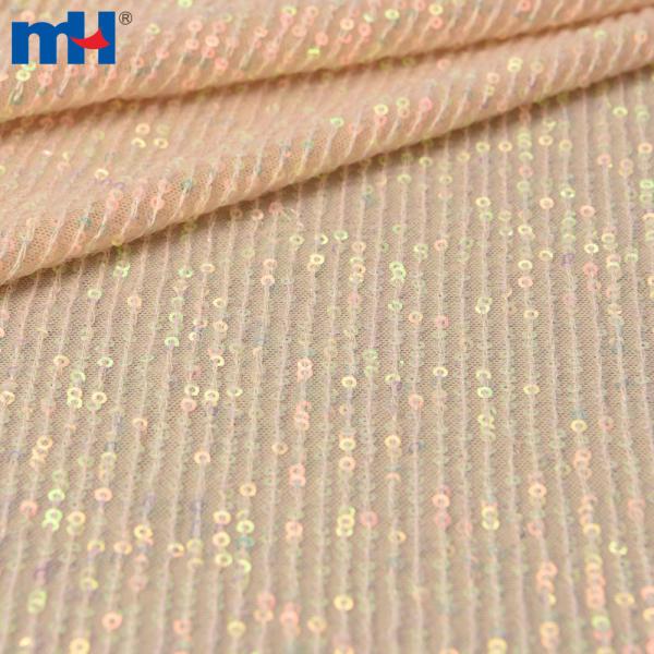 Tulle lucido con paillettes