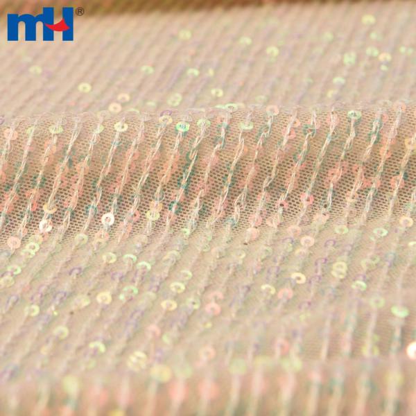 Tulle lucido con paillettes