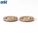 Bottone da camicia in resina o plastica