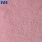 Durable soft 100% polyester velvet fabric