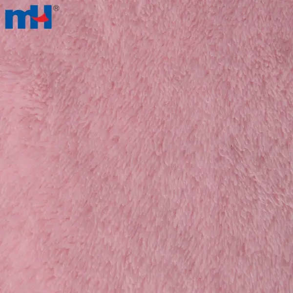 Durable soft 100% polyester velvet fabric