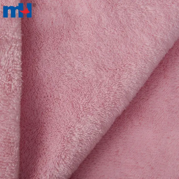 Durable soft 100% polyester velvet fabric