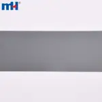 Bande réfléchissante en tissu argenté brillant T/C