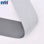 Bande réfléchissante en tissu argenté brillant T/C