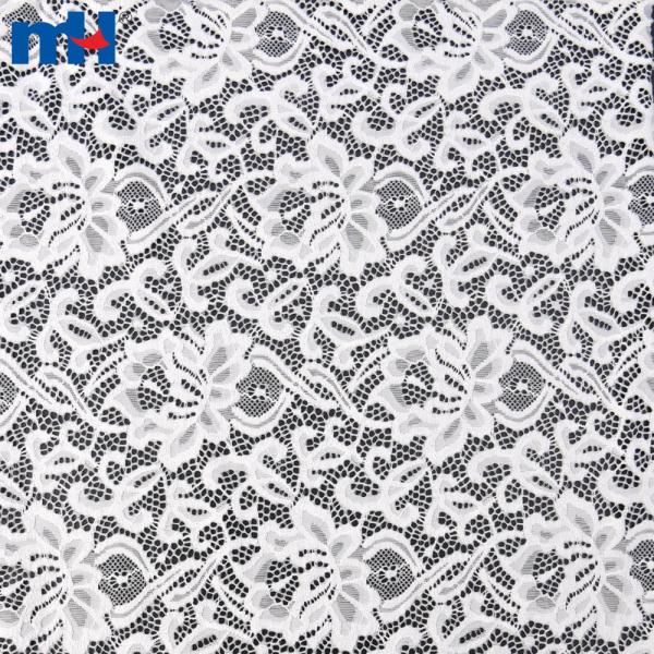 Französischer gestrickter Spitzenstoff
