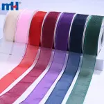 1 inch sheer shiny organza ribbon