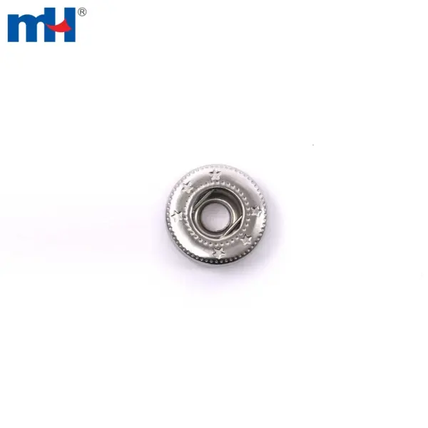 Cierre de botón de tapa con tornillos a presión