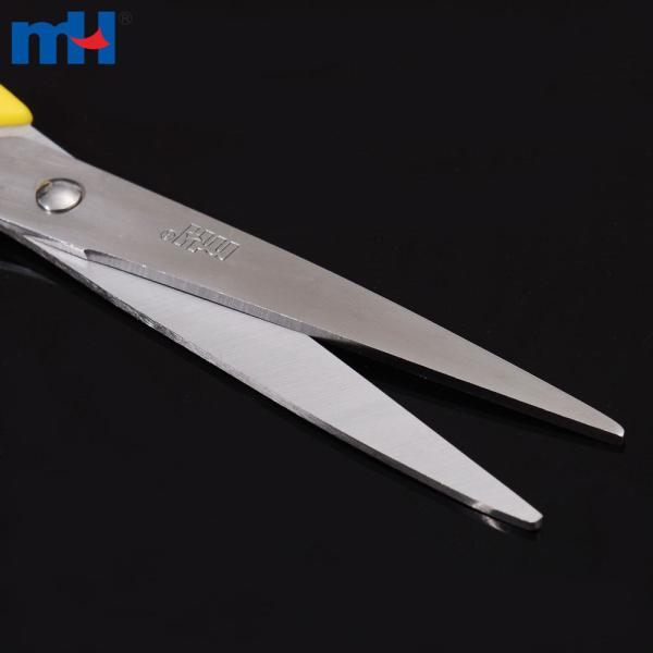 Tesoura de papelaria de aço inoxidável de 8-1/2" com cabo de polipropileno