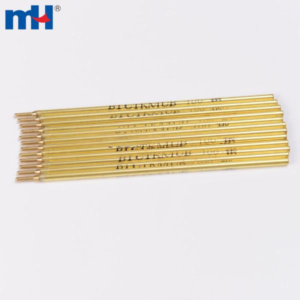 4-1/4" silver refill pen