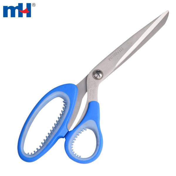 10 inch plastic handle sewing scissors