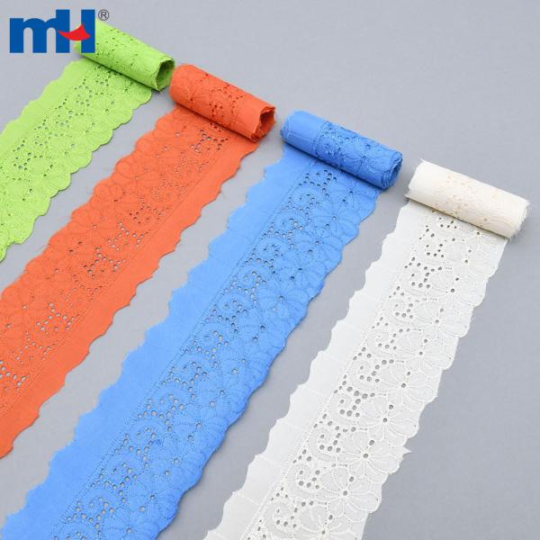 Ko'ylaklar uchun 7,5 sm diametrli polyester paxta to'r