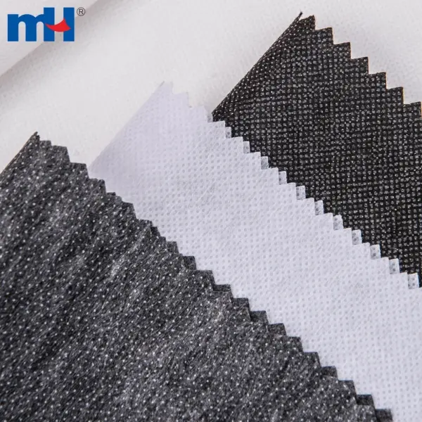 Tissu de doublure non tissé avec point de pâte de calandrage thermique