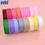 Nastro velato in organza con bordi in nylon spesso 3/4" (19 mm).