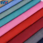 Polyester ve viskon ile harmanlanmış TR kumaş