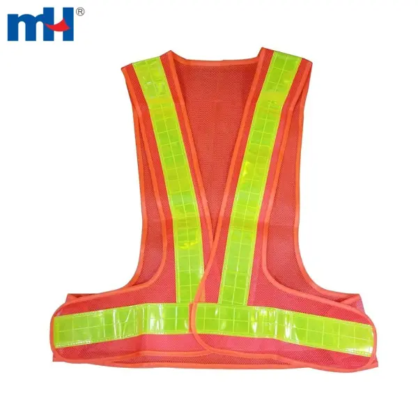 Reflective safety vest