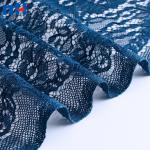 100% polyester tricot lace fabric