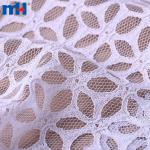 100% polyester tricot lace fabric