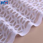 100% polyester tricot lace fabric