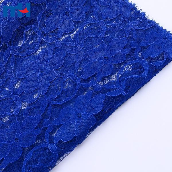 Tessuto di pizzo tricot – elegante motivo floreale