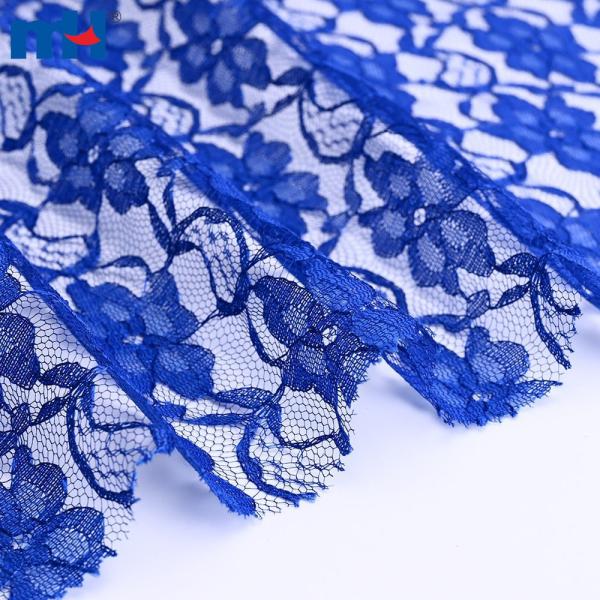 Tessuto di pizzo tricot – elegante motivo floreale