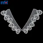 Embroidery organza lace collar