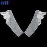 Embroidery organza lace collar
