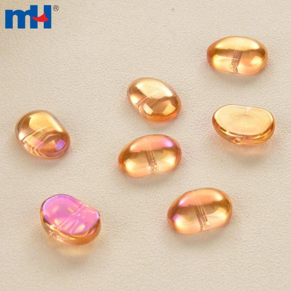 Cuentas de vidrio 6*4 mm